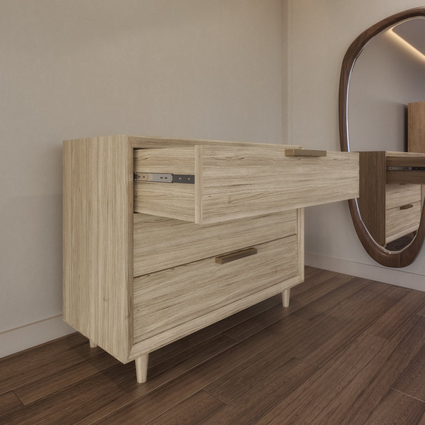Cómoda Cajonera El Coronel Mid century