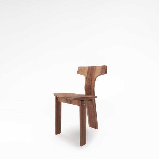 Silla Midcentury madera sólida